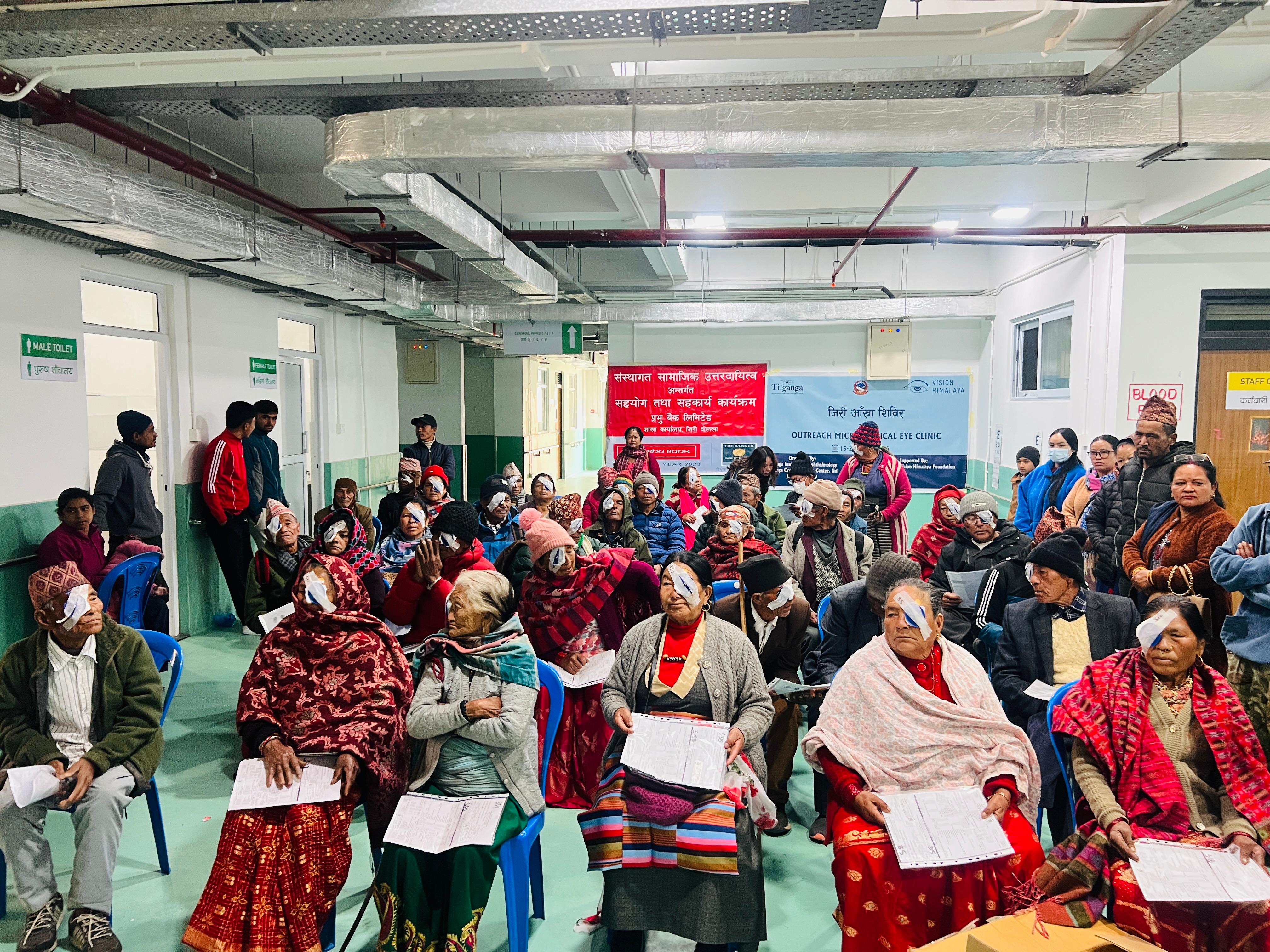 CSR conducted in Community Eye Center by Jiri Branch